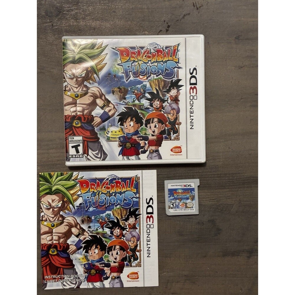 Dragon Ball Fusions (Nintendo 3DS, 2016) COMPLETE! Tested & Working!